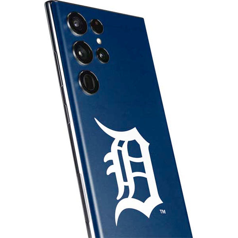 MLB Detroit Tigers - Solid Distressed Galaxy S22 Ultra Skin
