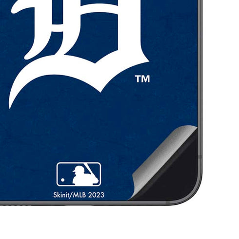 MLB Detroit Tigers - Solid Distressed Galaxy S23 FE Skin