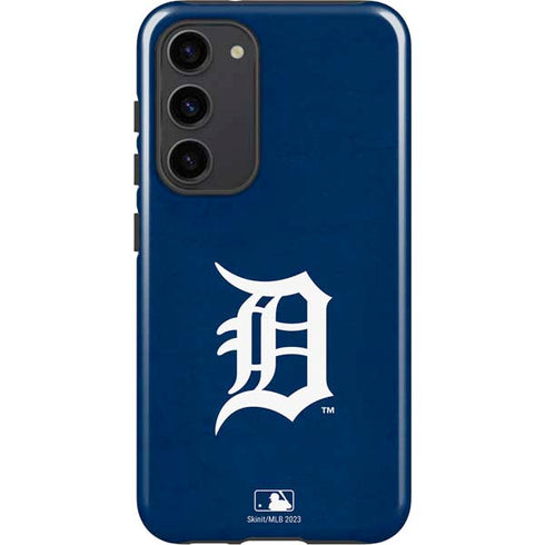 MLB Detroit Tigers - Solid Distressed Galaxy S23 Plus Pro Case