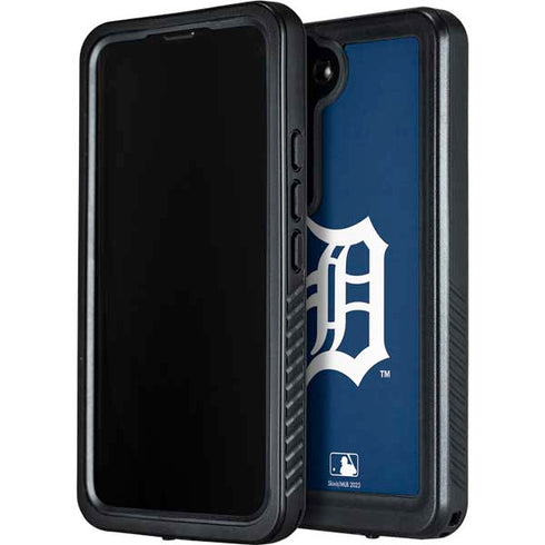 MLB Detroit Tigers - Solid Distressed Galaxy S23 Plus Waterproof Case