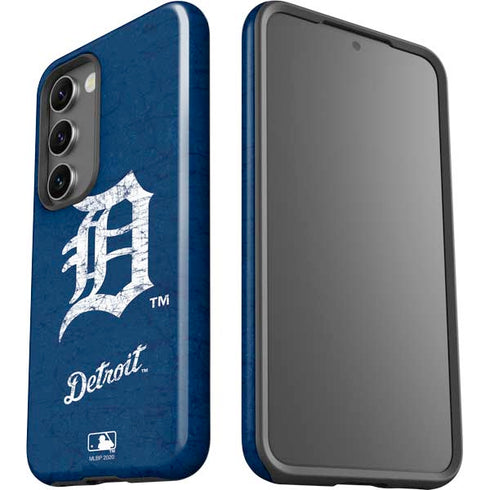 MLB Detroit Tigers - Solid Distressed Galaxy S23 Pro Case