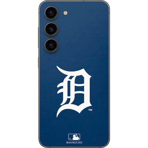 MLB Detroit Tigers - Solid Distressed Galaxy S23 Skin