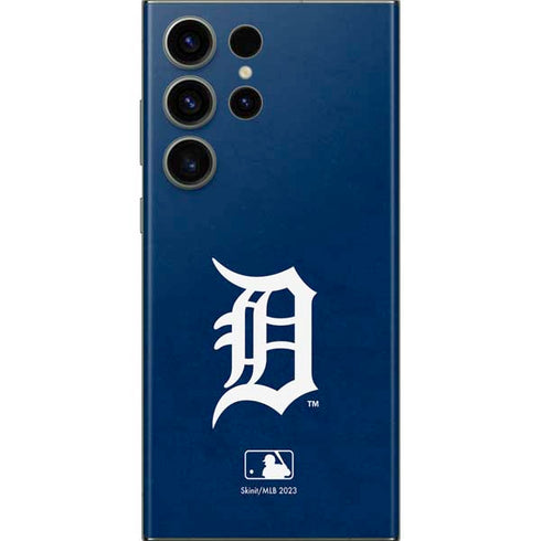 MLB Detroit Tigers - Solid Distressed Galaxy S23 Ultra Skin