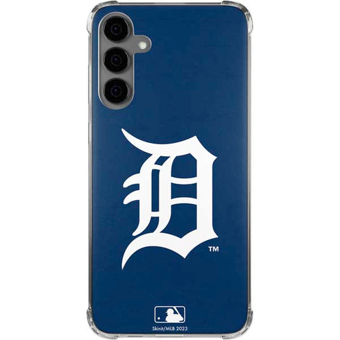 MLB Detroit Tigers - Solid Distressed Galaxy S24 Plus Clear Case