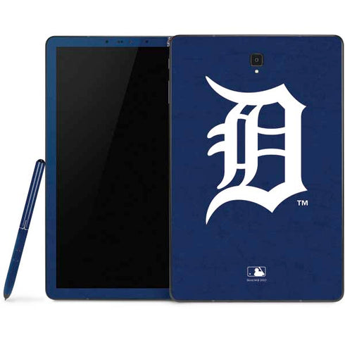 MLB Detroit Tigers - Solid Distressed Samsung Galaxy Tab Skin