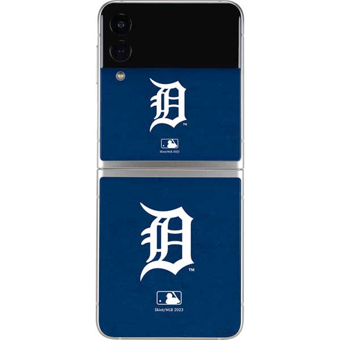 MLB Detroit Tigers - Solid Distressed Galaxy Z Flip3 5G Skin
