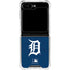 MLB Detroit Tigers - Solid Distressed Galaxy Z Flip5 5G Clear Case
