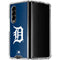 MLB Detroit Tigers - Solid Distressed Galaxy Z Fold4 5G Clear Case