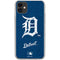 MLB Detroit Tigers - Solid Distressed iPhone 11 Clear Case