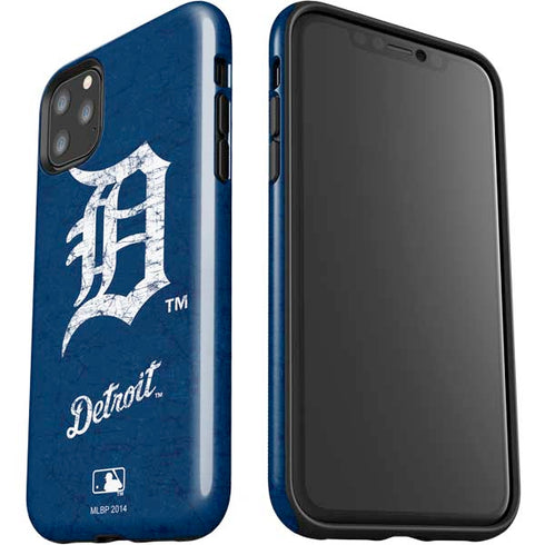 MLB Detroit Tigers - Solid Distressed iPhone 11 Pro Max Impact Case
