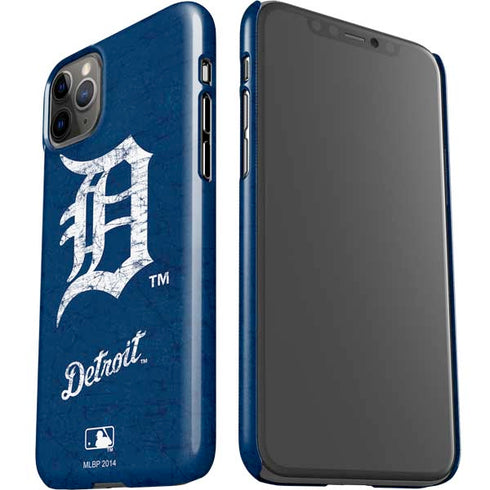 MLB Detroit Tigers - Solid Distressed iPhone 11 Pro Max Lite Case