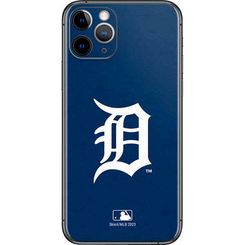 MLB Detroit Tigers - Solid Distressed iPhone 11 Pro Skin
