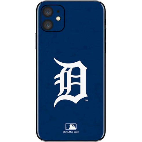 MLB Detroit Tigers - Solid Distressed iPhone 11 Skin