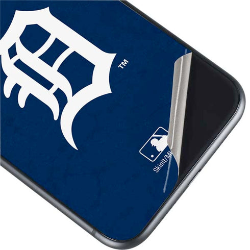 MLB Detroit Tigers - Solid Distressed iPhone 11 Skin