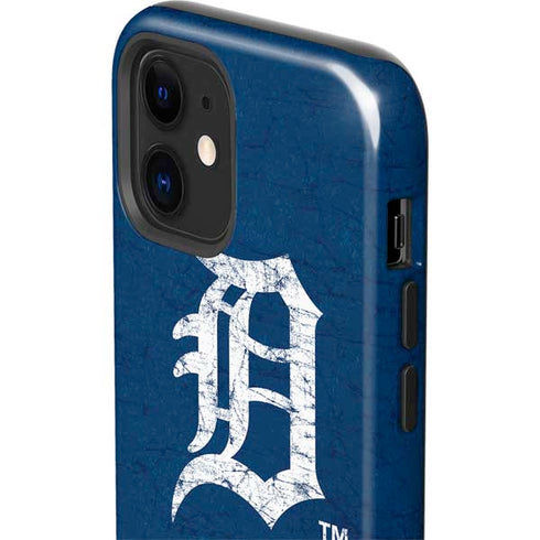 MLB Detroit Tigers - Solid Distressed iPhone 12 Impact Case