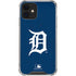 MLB Detroit Tigers - Solid Distressed iPhone 12 Mini Clear Case