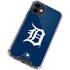 MLB Detroit Tigers - Solid Distressed iPhone 12 Mini Clear Case