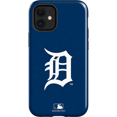 MLB Detroit Tigers - Solid Distressed iPhone 12 Mini Impact Case