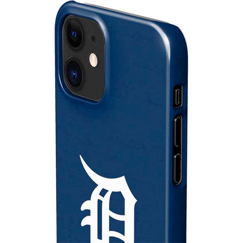 MLB Detroit Tigers - Solid Distressed iPhone 12 Mini Lite Case