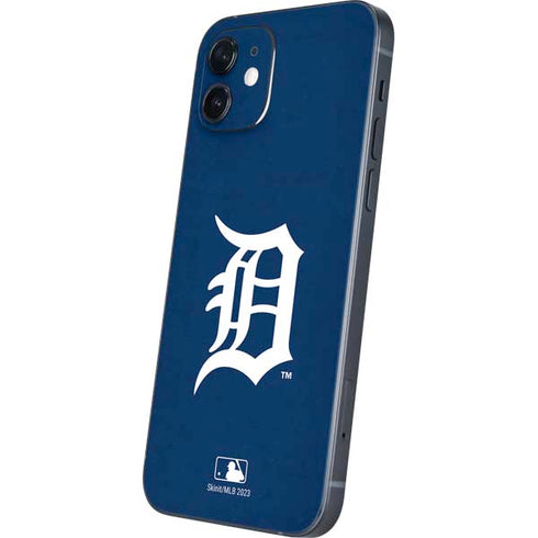 MLB Detroit Tigers - Solid Distressed iPhone 12 Mini Skin