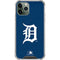 MLB Detroit Tigers - Solid Distressed iPhone 12 Pro Clear Case