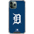 MLB Detroit Tigers - Solid Distressed iPhone 12 Pro Clear Case
