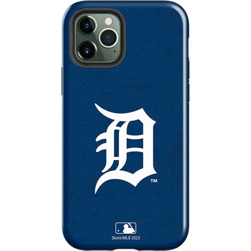 MLB Detroit Tigers - Solid Distressed iPhone 12 Pro Impact Case
