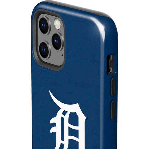 MLB Detroit Tigers - Solid Distressed iPhone 12 Pro Impact Case