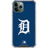 MLB Detroit Tigers - Solid Distressed iPhone 12 Pro Max Clear Case