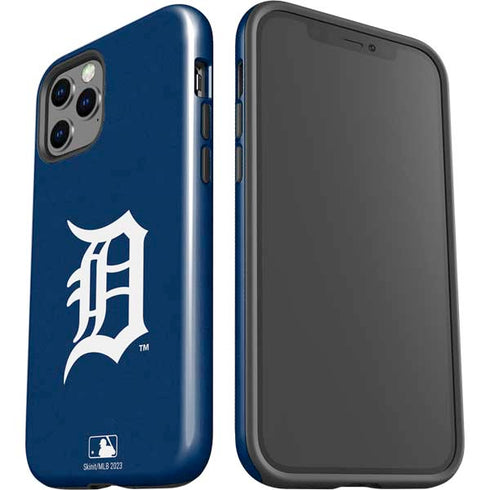 MLB Detroit Tigers - Solid Distressed iPhone 12 Pro Max Impact Case