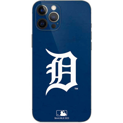 MLB Detroit Tigers - Solid Distressed iPhone 12 Pro Max Skin