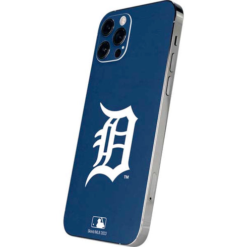 MLB Detroit Tigers - Solid Distressed iPhone 12 Pro Skin