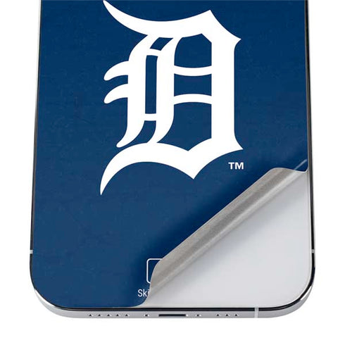 MLB Detroit Tigers - Solid Distressed iPhone 12 Pro Skin