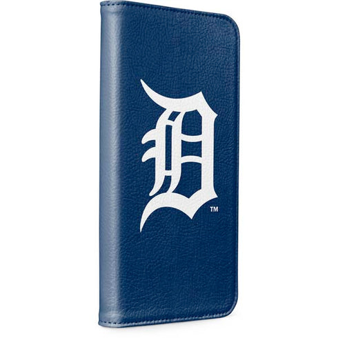 MLB Detroit Tigers - Solid Distressed iPhone 13 Folio Case