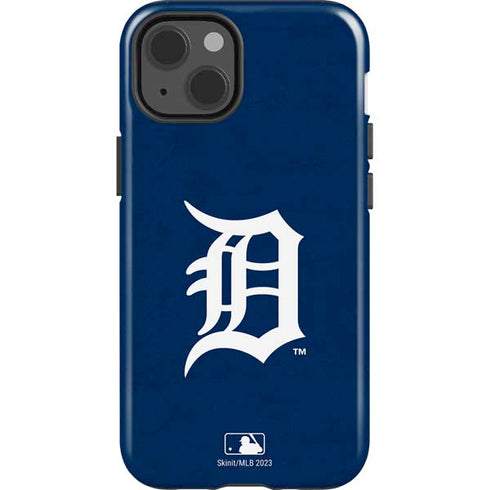 MLB Detroit Tigers - Solid Distressed iPhone 13 Impact Case