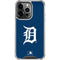 MLB Detroit Tigers - Solid Distressed iPhone 13 Pro Clear Case