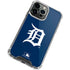 MLB Detroit Tigers - Solid Distressed iPhone 13 Pro Clear Case