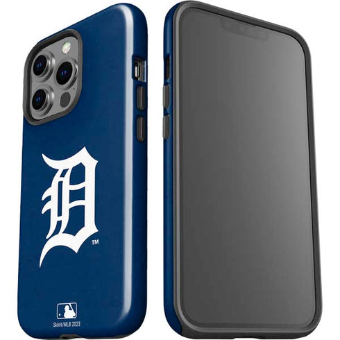 MLB Detroit Tigers - Solid Distressed iPhone 13 Pro Impact Case