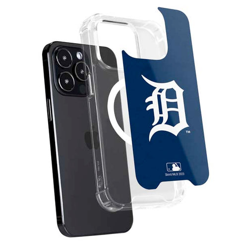 MLB Detroit Tigers - Solid Distressed iPhone 13 Pro Max MagSafe Case