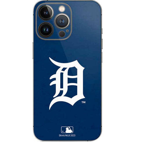 MLB Detroit Tigers - Solid Distressed iPhone 13 Pro Skin