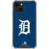 MLB Detroit Tigers - Solid Distressed iPhone 15 Plus Clear Case