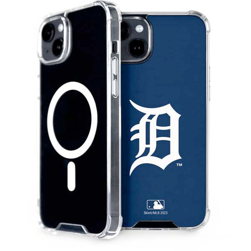 MLB Detroit Tigers - Solid Distressed iPhone 15 Plus MagSafe Case