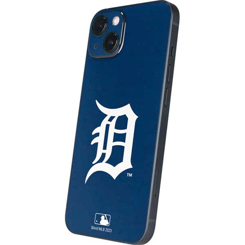 MLB Detroit Tigers - Solid Distressed iPhone 15 Plus Skin