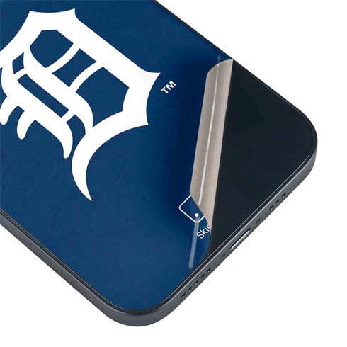 MLB Detroit Tigers - Solid Distressed iPhone 15 Plus Skin