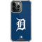 MLB Detroit Tigers - Solid Distressed iPhone 14 Pro Max Clear Case