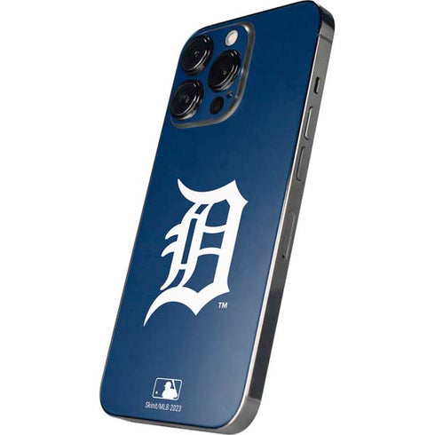 MLB Detroit Tigers - Solid Distressed iPhone 14 Pro Max Skin
