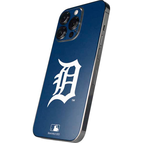 MLB Detroit Tigers - Solid Distressed iPhone 14 Pro Skin