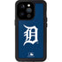 MLB Detroit Tigers - Solid Distressed iPhone 14 Pro Waterproof Case