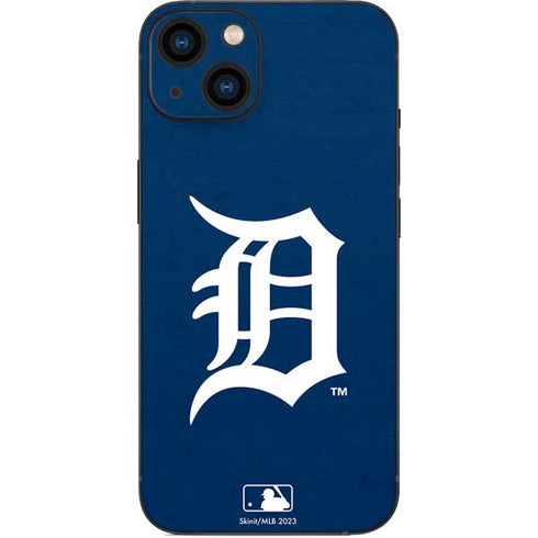 MLB Detroit Tigers - Solid Distressed iPhone 15 Skin