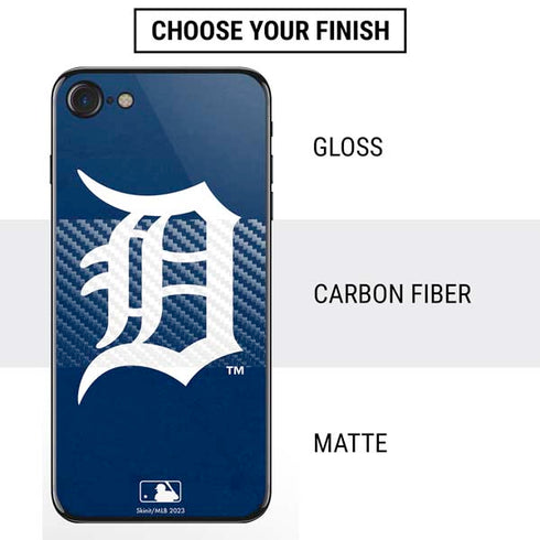 MLB Detroit Tigers - Solid Distressed iPhone SE (2nd & 3rd Gen) Skin